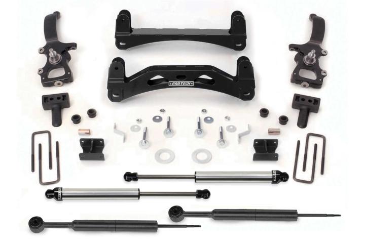 Fabtech - Fabtech K2000DL Basic Lift System w/Shocks