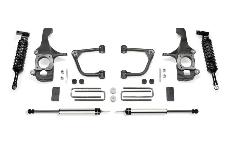 Fabtech - Fabtech K7075DL Uniball UCA Lift System w/Shocks