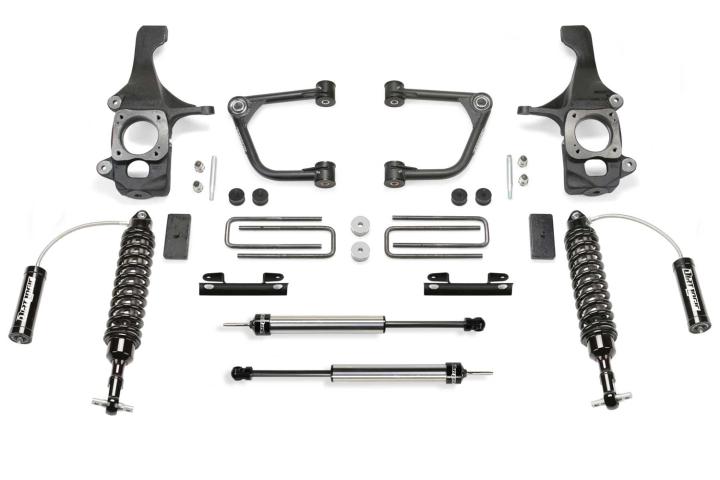 Fabtech - Fabtech K7076DL Uniball UCA Lift System w/Shocks