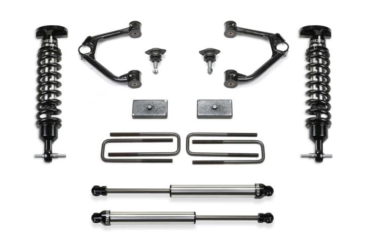 Fabtech - Fabtech K1165DL Ball Joint UCA Lift System w/Shocks