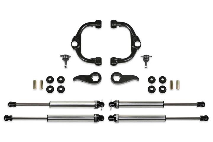 Fabtech - Fabtech K1157DL Uniball UCA Lift System w/Shocks