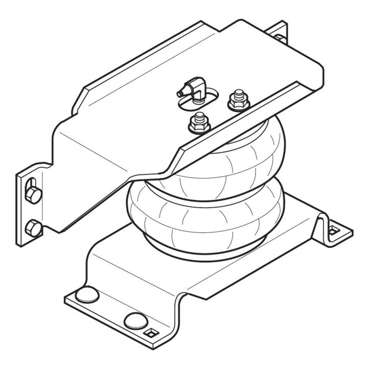 Firestone Ride-Rite - Firestone Ride-Rite 2153 Ride-Rite Air Helper Spring Kit