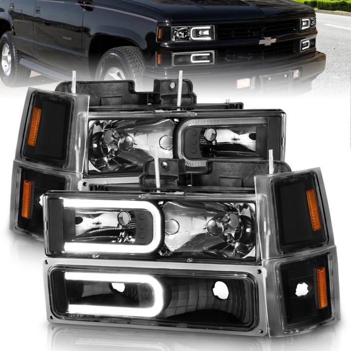 Anzo USA - Anzo USA 111528 Crystal Headlight Set