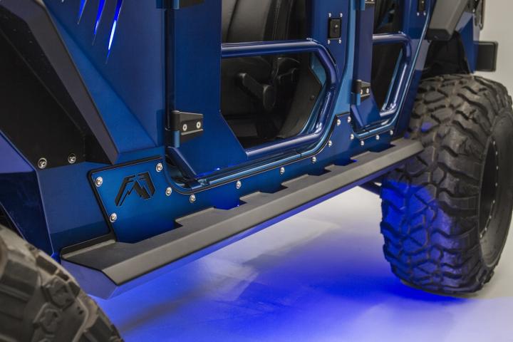 Fab Fours - Fab Fours JK07-G1450-1 Light Rock Slider
