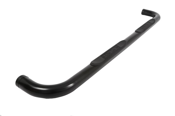 Dee Zee - Dee Zee DZ373521 Black Steel 3 in. Round Side Steps