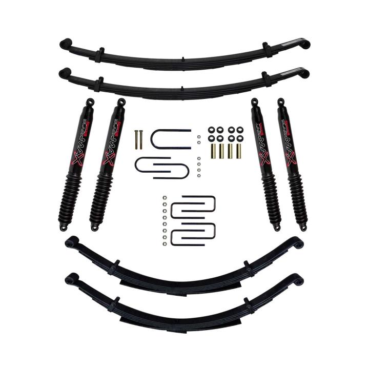 Skyjacker - Skyjacker D200BKS-B Suspension Lift Kit w/Shock