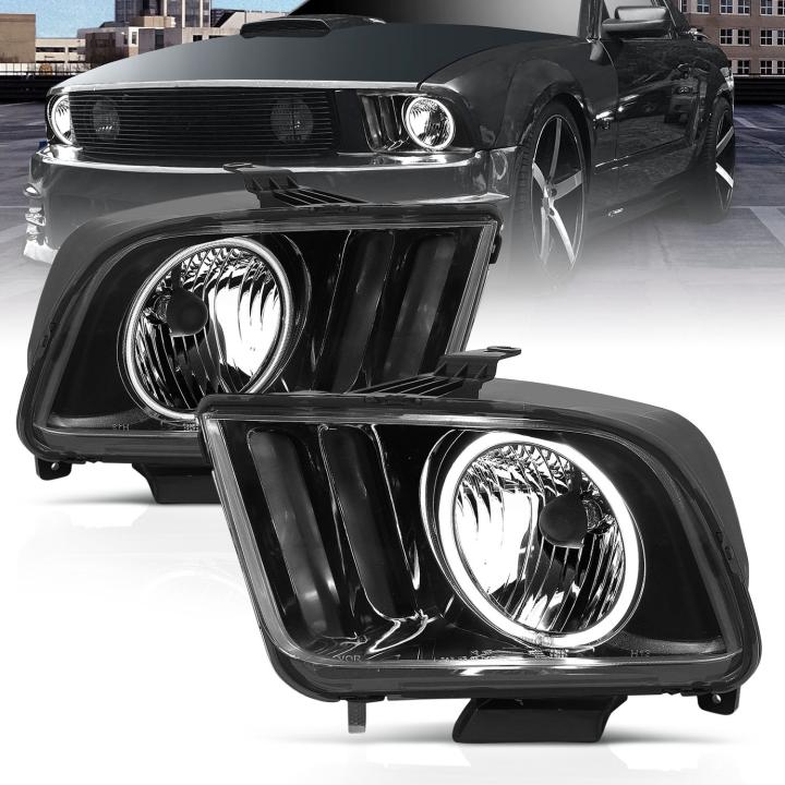 Anzo USA - Anzo USA 121033 Crystal Headlight Set w/Halo