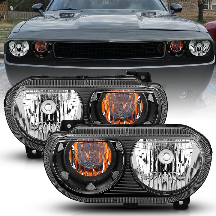 Anzo USA - Anzo USA 121526 Crystal Headlight Set