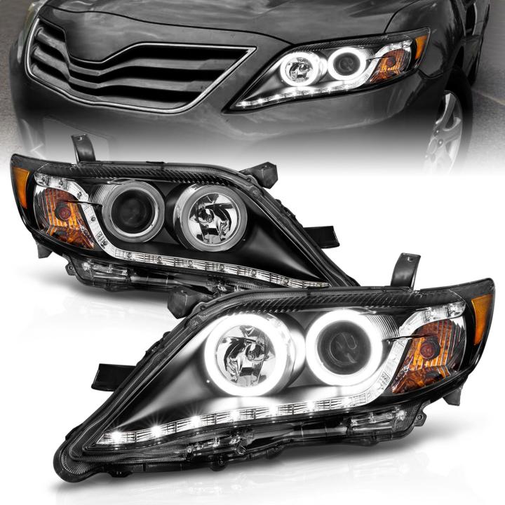 Anzo USA - Anzo USA 121442 Crystal Headlight Set w/Halo
