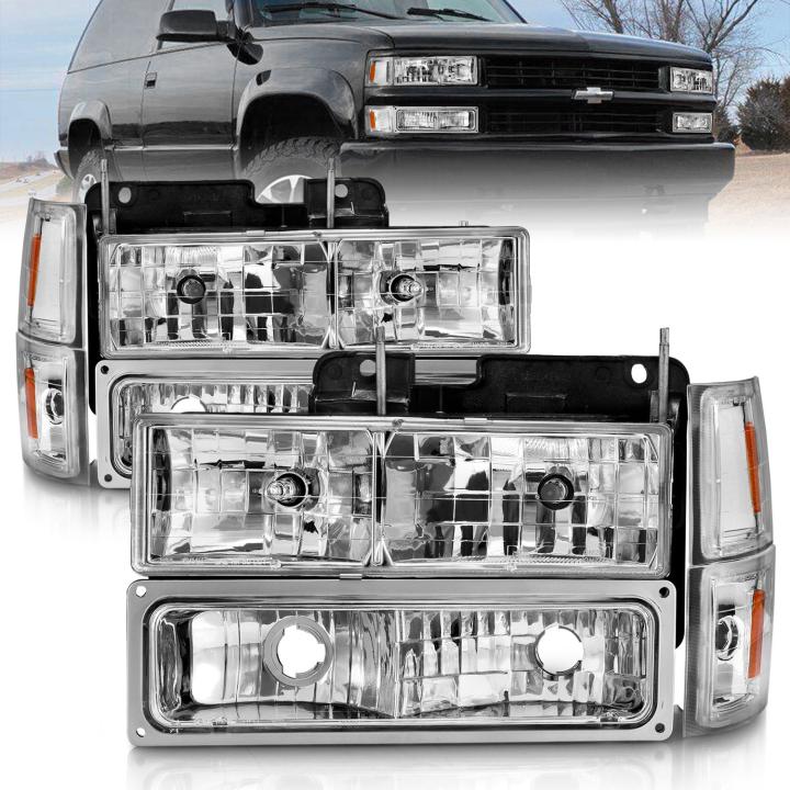 Anzo USA - Anzo USA 111506 Crystal Headlight Set