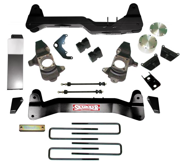 Skyjacker - Skyjacker C9681K-NSP-B Suspension Lift Kit w/Shock