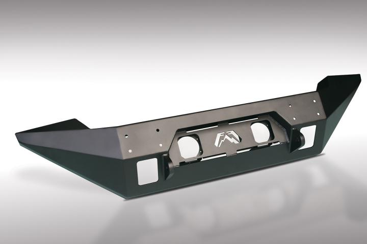 Fab Fours - Fab Fours JK07-B1857-1 FMJ Full Width Winch Front Bumper