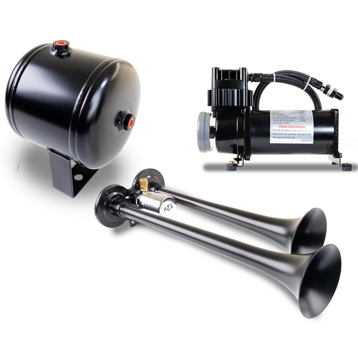 Kleinn Automotive Air Horns - Kleinn Automotive Air Horns HKUTV Pro Blaster Triple Horn Kit