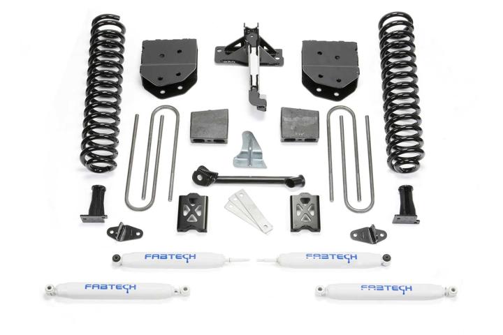 Fabtech - Fabtech K2010 Basic Lift System w/Shocks