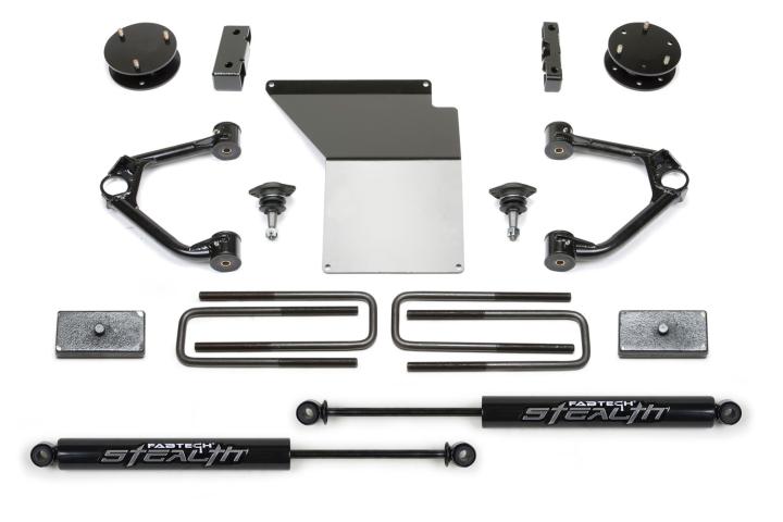 Fabtech - Fabtech K1070M Budget Lift System w/Shock