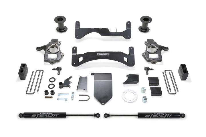 Fabtech - Fabtech K1083M Basic Lift System w/Shocks