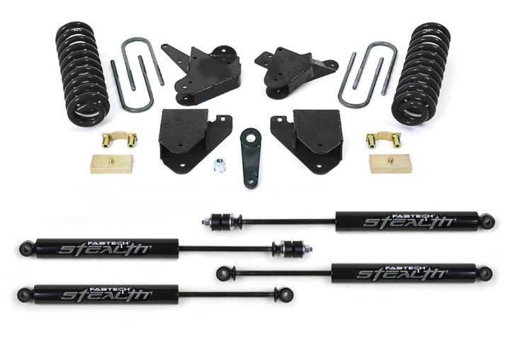Fabtech - Fabtech K20601M Basic Lift System w/Shocks