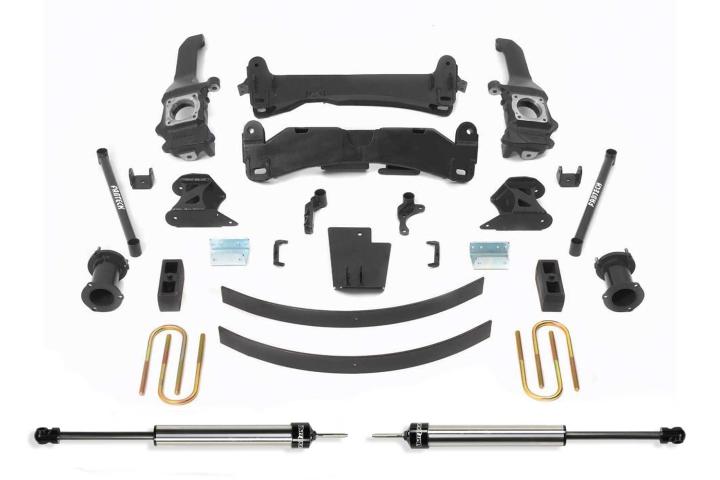 Fabtech - Fabtech K7019DL Basic Lift System w/Shocks