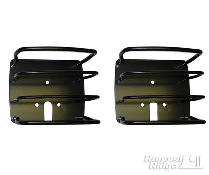 Rugged Ridge - Rugged Ridge 11226.01 Euro Guard Kit Taillight Guard
