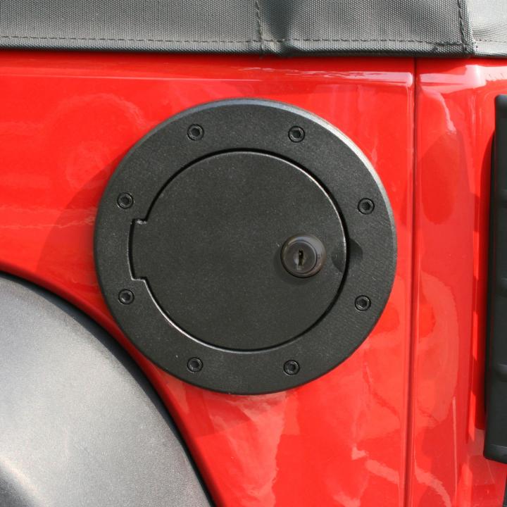 Rugged Ridge - Rugged Ridge 11425.06 Billet Style Gas Cover