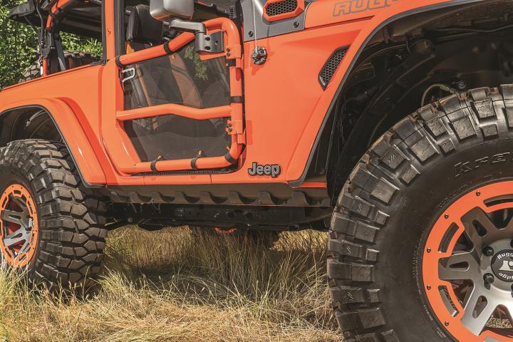 Rugged Ridge - Rugged Ridge 11651.62 Body Armor Rocker Guards
