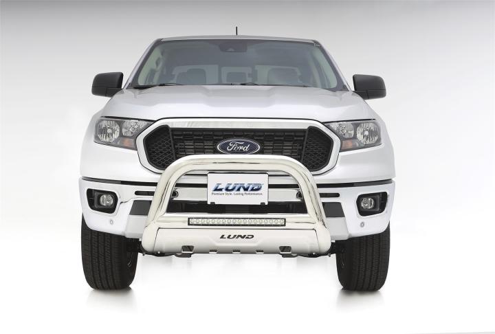 Lund - Lund 47021300 Bull Bar w/Light And Wiring