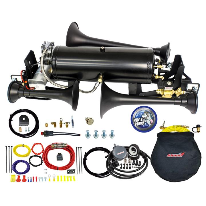 Kleinn Automotive Air Horns - Kleinn Automotive Air Horns RAM1500-734 Onboard Air System w/Horns