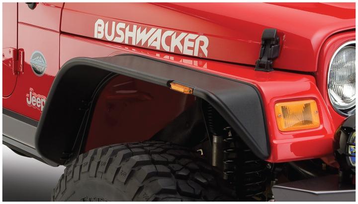 Bushwacker - Bushwacker 10055-07 Flat Style Fender Flares