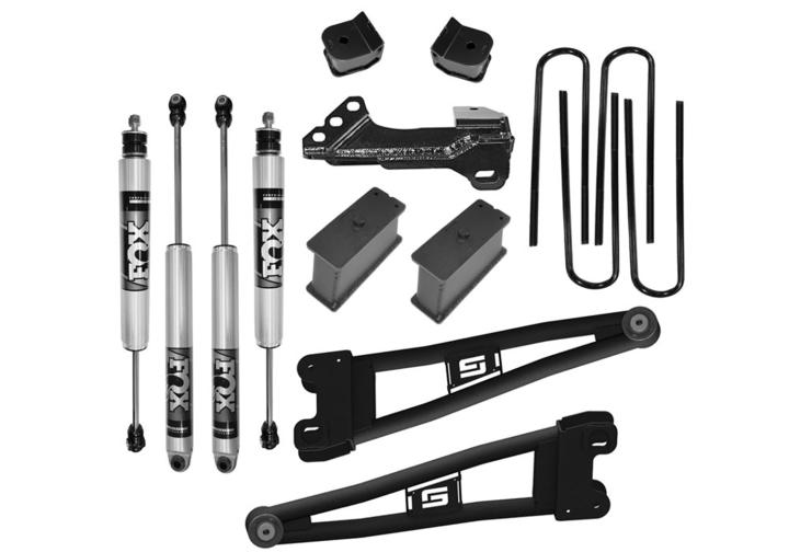 Superlift - Superlift K1049F Suspension Lift Kit w/Shocks
