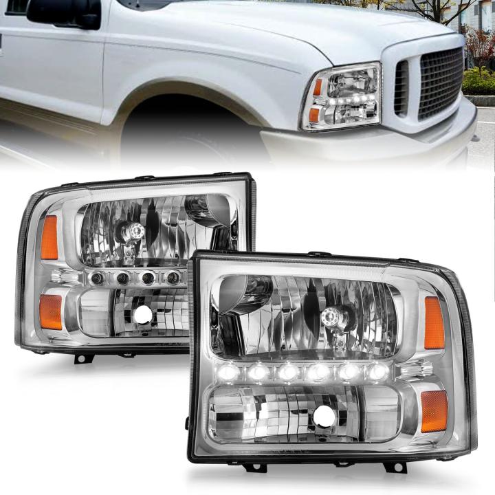 Anzo USA - Anzo USA 111088 Crystal Headlight Set