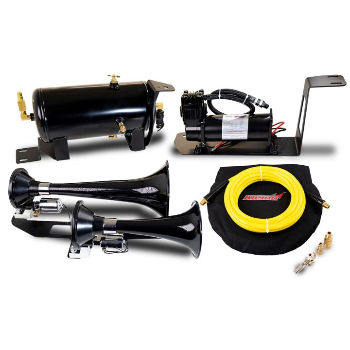 Kleinn Automotive Air Horns - Kleinn Automotive Air Horns RNGR-220 Onboard Air System w/Horns