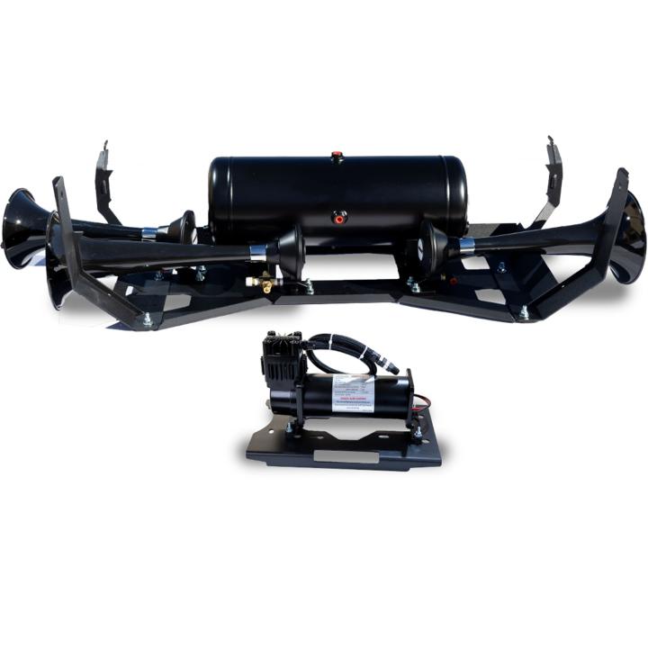 Kleinn Automotive Air Horns - Kleinn Automotive Air Horns GM1500-230 Onboard Air System w/Horns