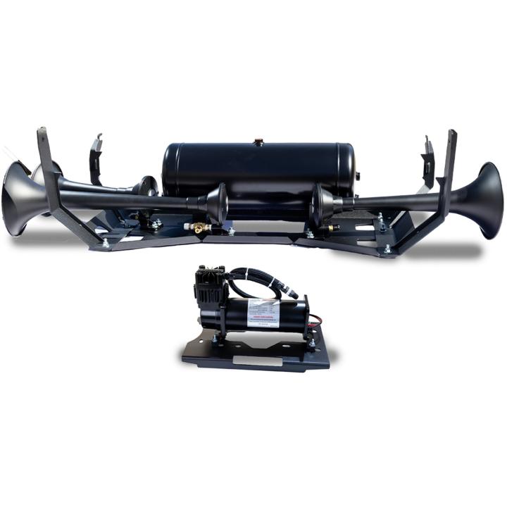 Kleinn Automotive Air Horns - Kleinn Automotive Air Horns GM1500-734 Onboard Air System w/Horns