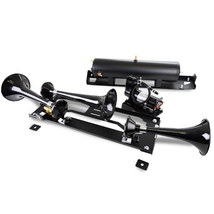 Kleinn Automotive Air Horns - Kleinn Automotive Air Horns FSD23-230 Onboard Air System w/Horns