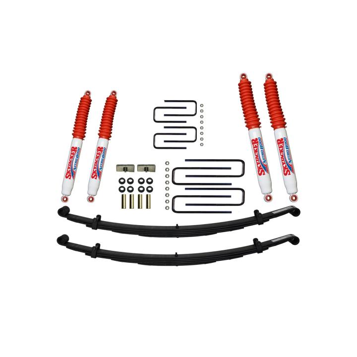 Skyjacker - Skyjacker D200AK-N Suspension Lift Kit w/Shock