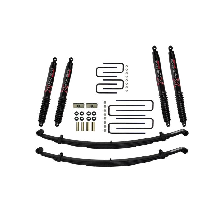 Skyjacker - Skyjacker D200AK-B Suspension Lift Kit w/Shock
