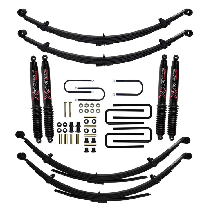 Skyjacker - Skyjacker D400CDKS4-B Suspension Lift Kit w/Shock