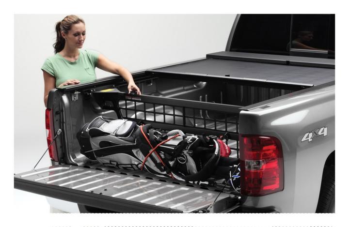 Roll-N-Lock - Roll-N-Lock CM447 Cargo Manager Rolling Truck Bed Divider