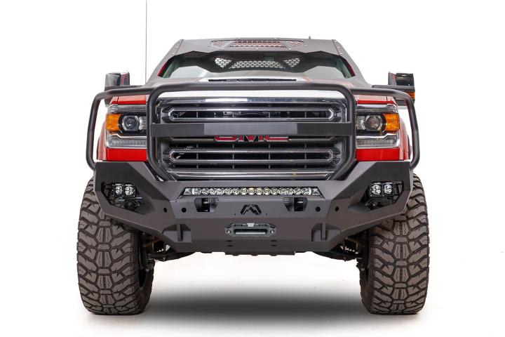 Fab Fours - Fab Fours GM15-X2850-B Matrix Front Bumper