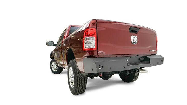 Fab Fours - Fab Fours DR19-RT4450-1 Red Steel Rear Bumper