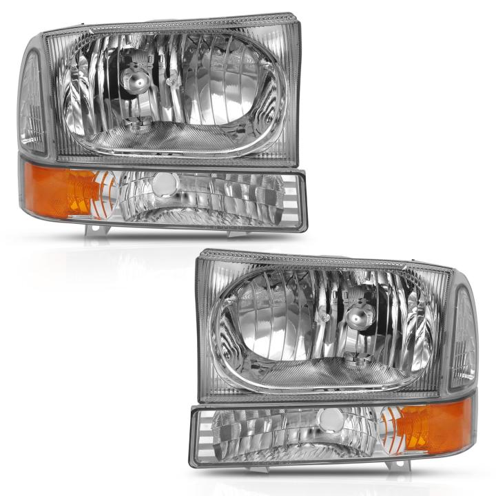 Anzo USA - Anzo USA 111458 Crystal Headlight Set