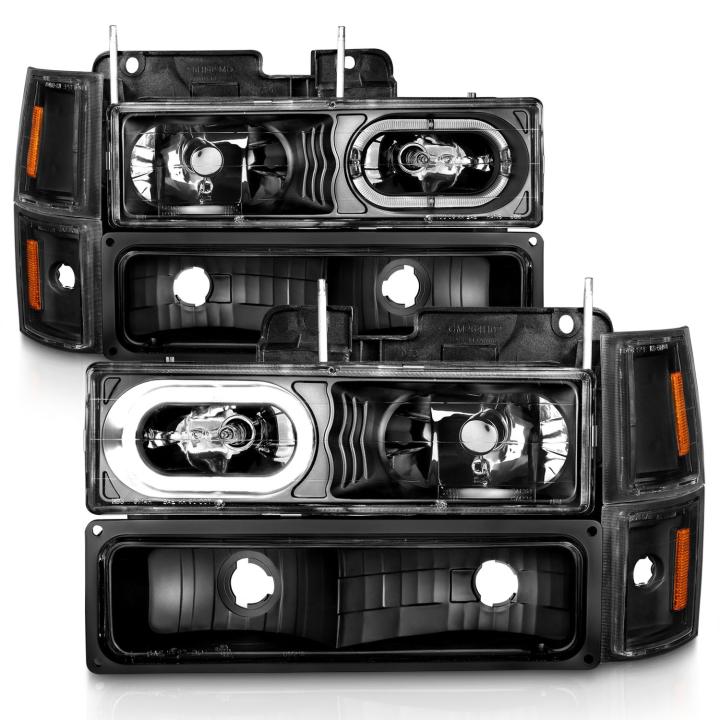 Anzo USA - Anzo USA 111507 Crystal Headlight Set