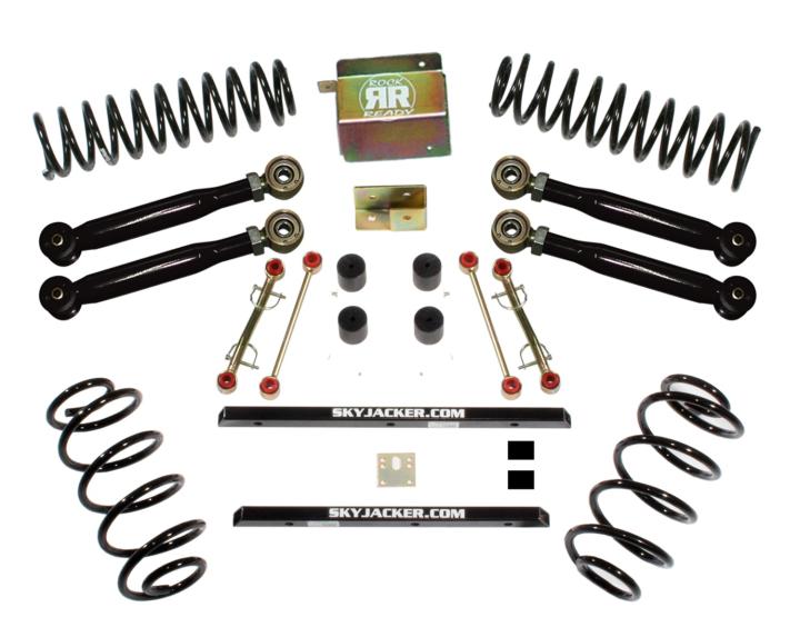 Skyjacker - Skyjacker TJ253K-SVX Value Flex Suspension Lift Kit