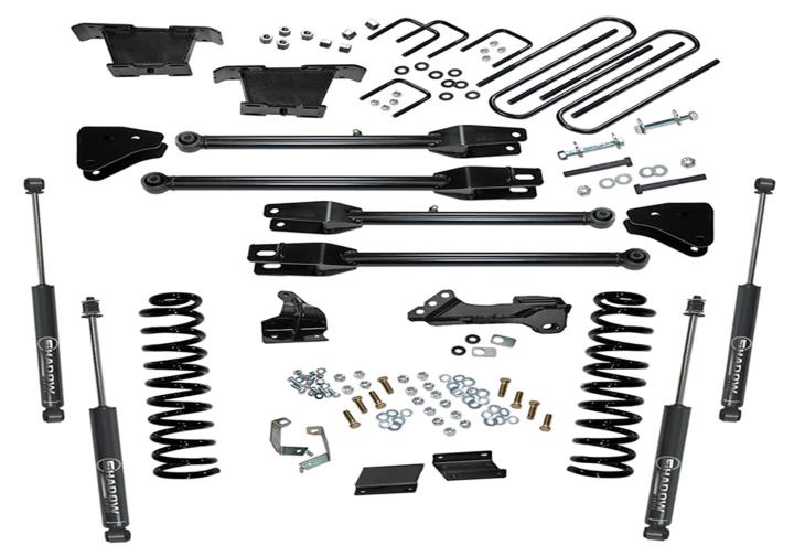 Superlift - Superlift K236 Suspension Lift Kit w/Shocks