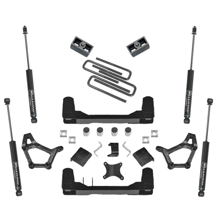 Superlift - Superlift K307 Suspension Lift Kit w/Shocks