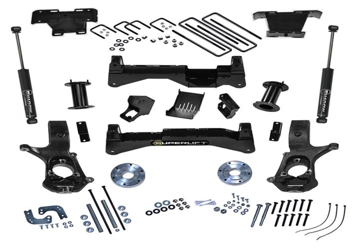 Superlift - Superlift K898 Suspension Lift Kit w/Shocks
