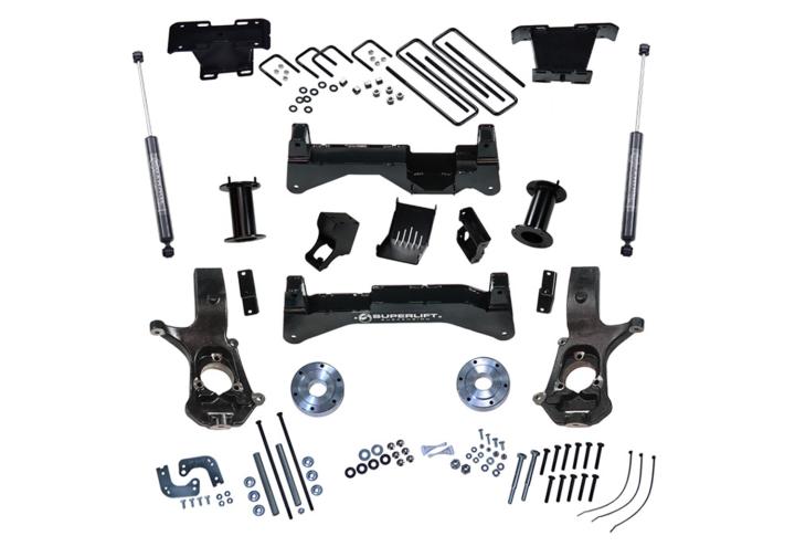 Superlift - Superlift K899B Suspension Lift Kit w/Shocks