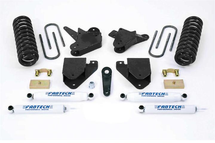 Fabtech - Fabtech K2097 Basic Lift System w/Shocks