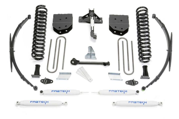 Fabtech - Fabtech K2127 Basic Lift System w/Shocks