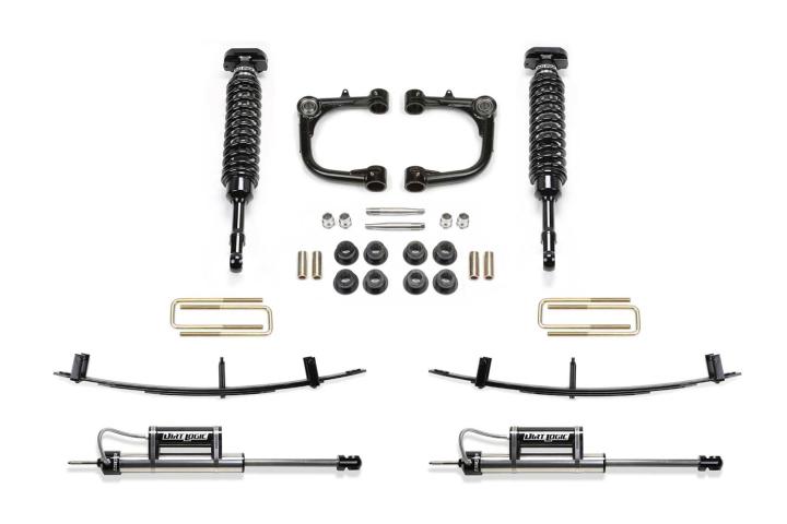 Fabtech - Fabtech K7062DL Uniball UCA Lift System w/Shocks